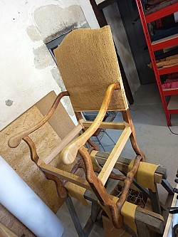 Travail sur fauteuil